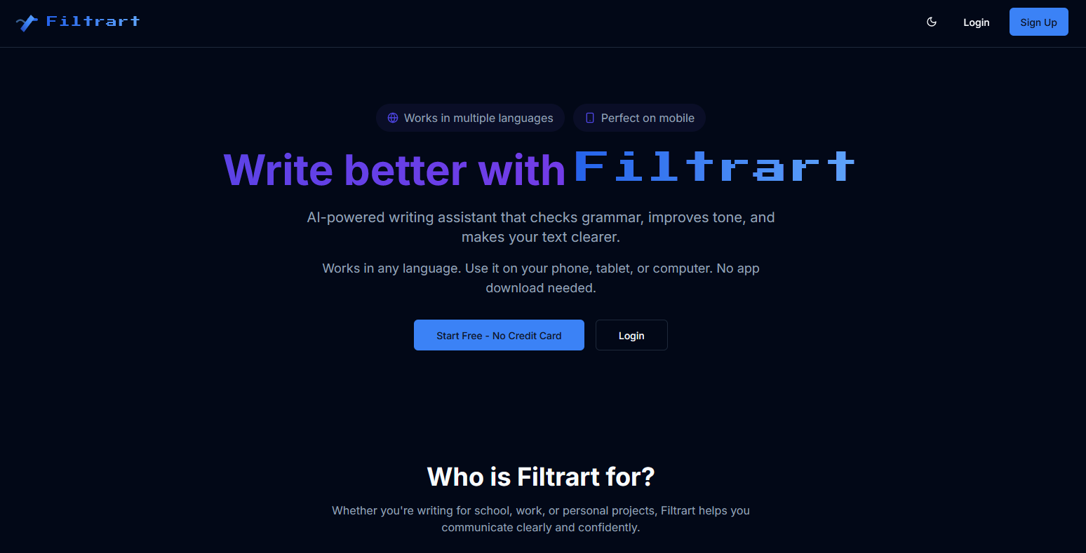 Filtrart Screenshot